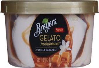 Breyers Vanilla Caramel Gelato