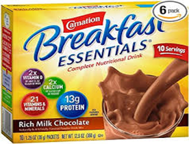 Carnation Breakfast Essentiales Rich Milk Chocolate