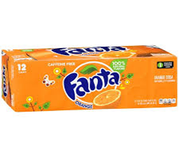 Fanta Orange 12 Cans