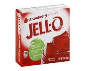 Jell-O Strawberry Box