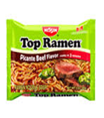 Ramen Noodles Picante Beef Noodles